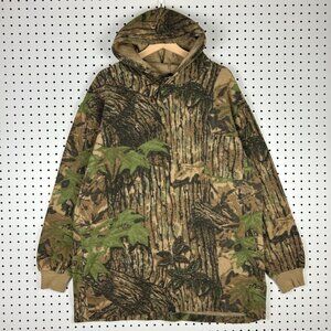 Rattlers Camo Hoodie Sweatshirt XL Vintage SOFT Hunting USA Made 90s Realtree